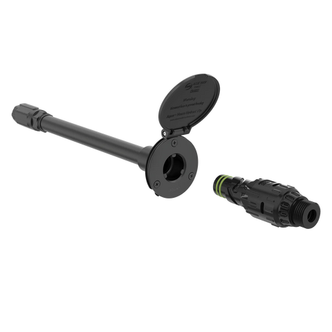 HHP008-TI - 8" House Hydrant V1+, Matte Black