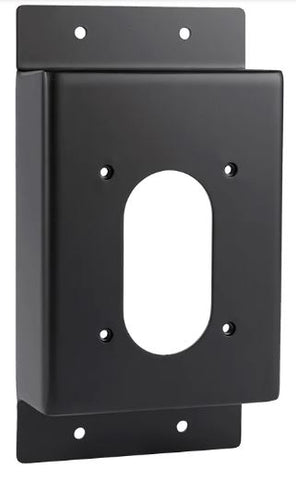 MB-SSBOX-2A-BLK - Stainless Steel Mounting Box, Matte Black - V2+, 1.5”