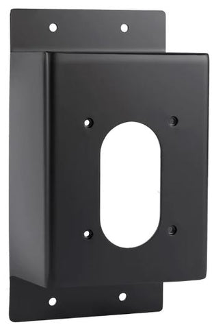 MB-SSBOX-2B-BLK - Stainless Steel Mounting Box, Matte Black  - V2+, 3”
