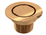 BCS.102.77 - 4" Flat Round Drain Outlet - Luxe Bronze