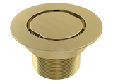 BCS.102.88 - 4" Flat Round Drain Outlet - Brushed Gold