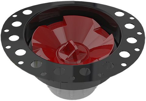 ITD5135 - PVC Island Tub Drain™ Testable Rough-in for Freestanding Tubs