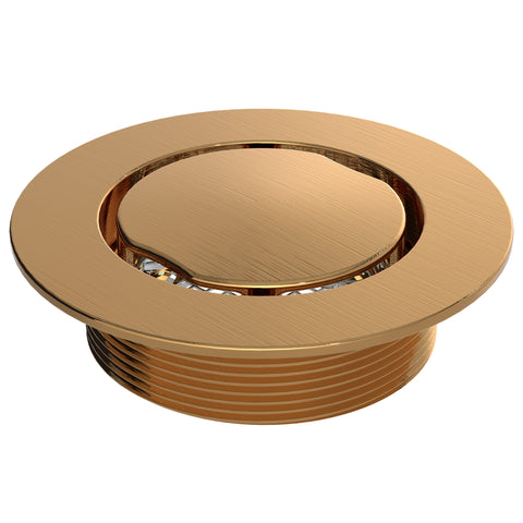 BCS.100.77 - 4" Round Shower Drain Top - Luxe Bronze