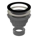 BCS.25 - 2" FRZERO Drain Underbody for Molded (preformed) Bases (For Top Models 100 & 150) only.