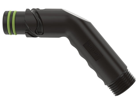 CN-AN-BLK - Angled Hose Connector - Black